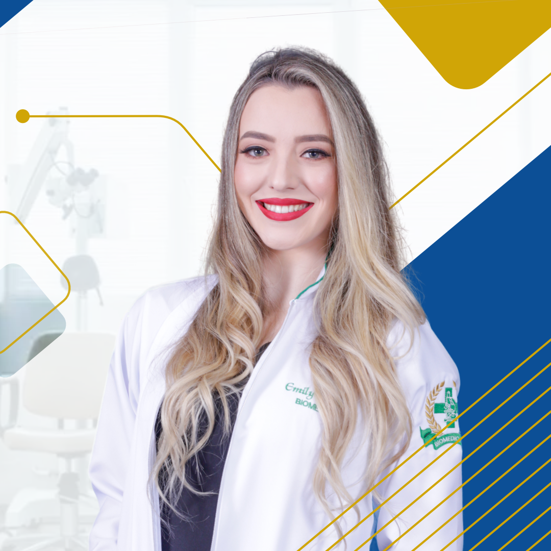 Emily Cristiny Cararo Responsável técnica  Biomédica  Registro: CRBM-PR 6711